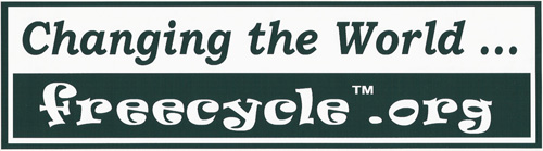Changing the World... freecycle.org